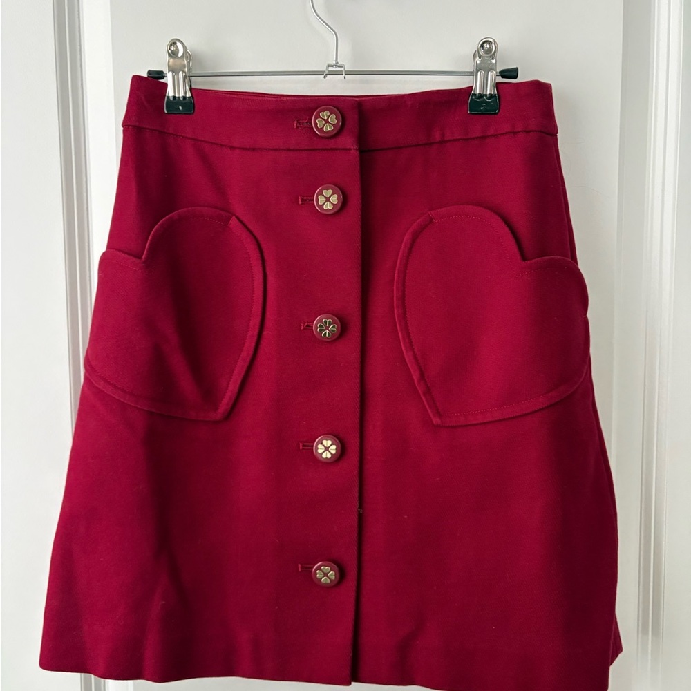 kate spade Heart Pocket Skirt - Picture 3 of 6